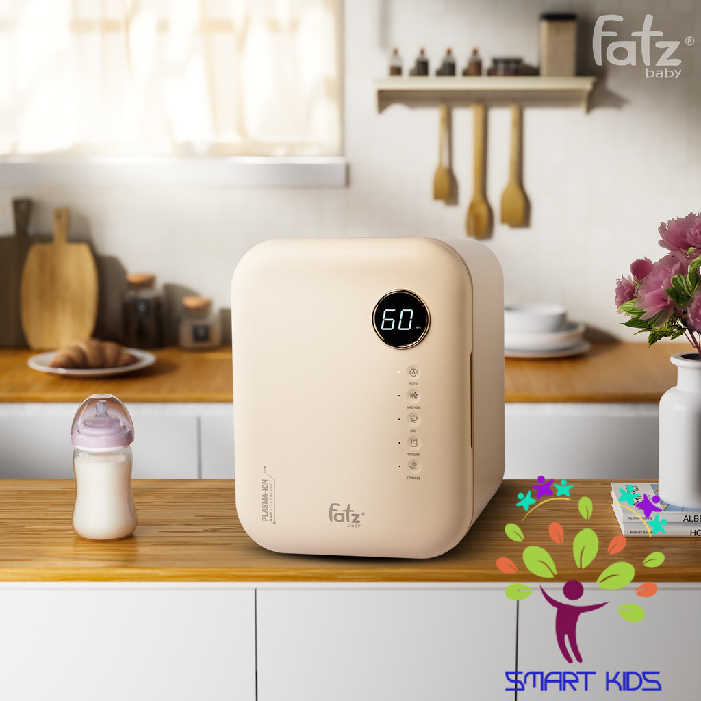 Máy Tiệt Trùng Sấy Khô Khử Mùi UVC-LED Công Nghệ Nano Plasma Ion Fatz Baby PLASMAX 8 FB4801CM