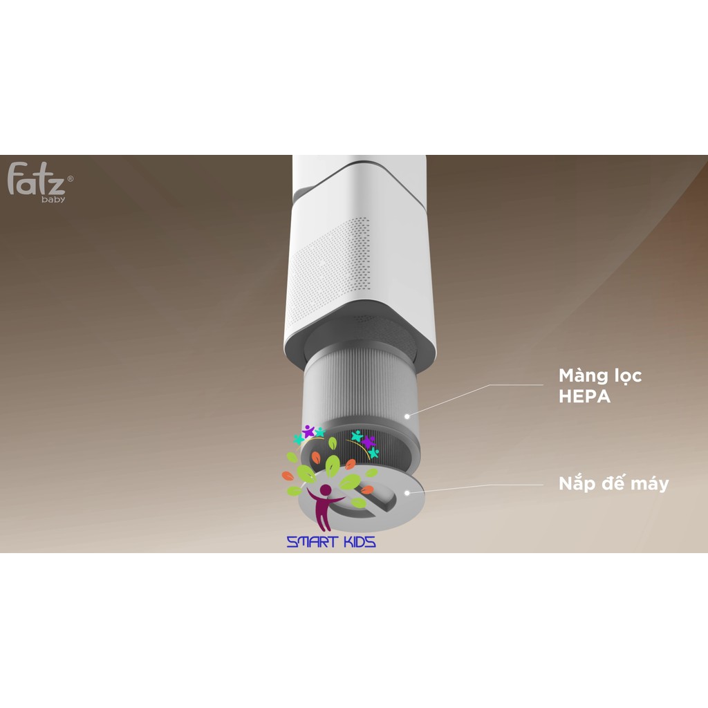 Máy lọc không khí bù ẩm công nghệ Ion fatz baby Plasma Ion Air 1 FB8901LH