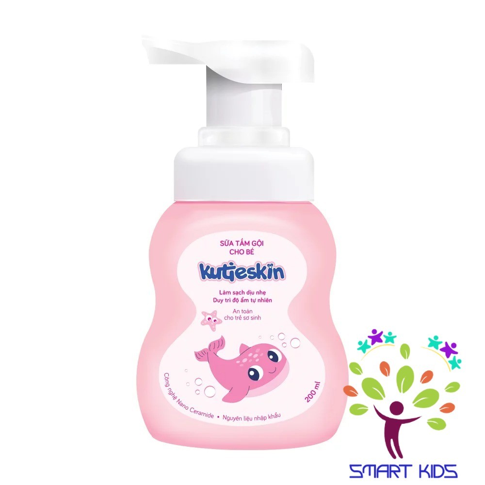 Sữa tắm gội cho bé Kutieskin 200ml