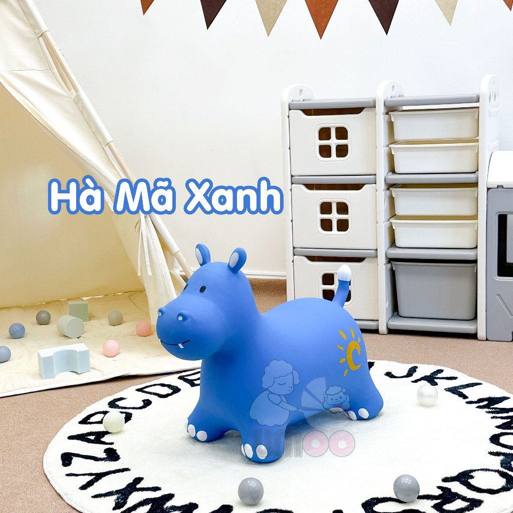 Thú Nhún Cho Bé Umoo Kèm Bơm UM-10152