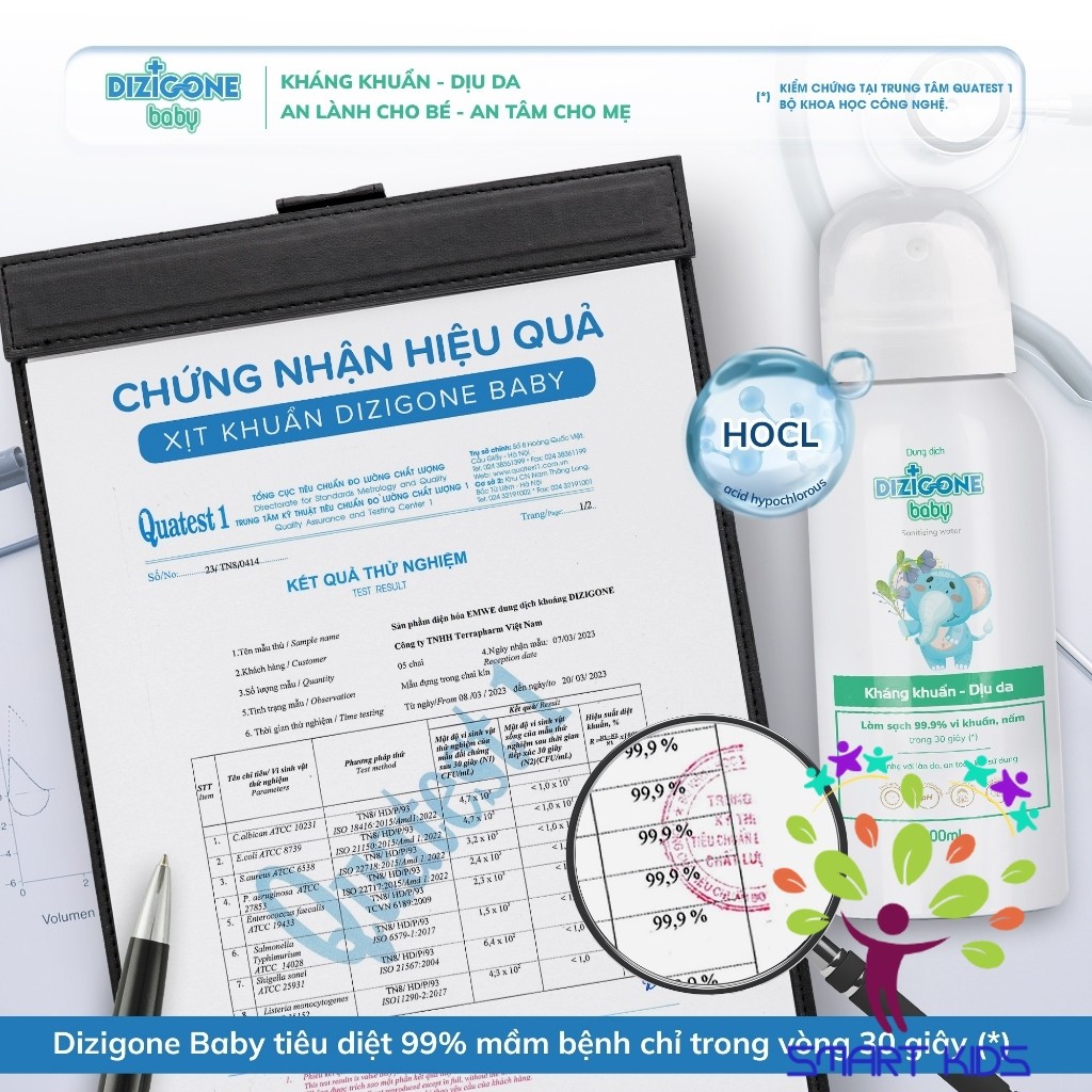 Xịt Kháng Khuẩn Dizigone Baby 100ml