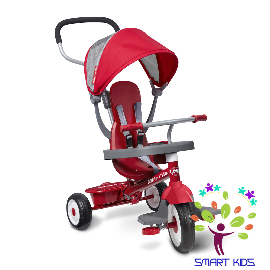 Xe đạp ba bánh trẻ em Radio Flyer 4-in-1 Stroll 'N Trike