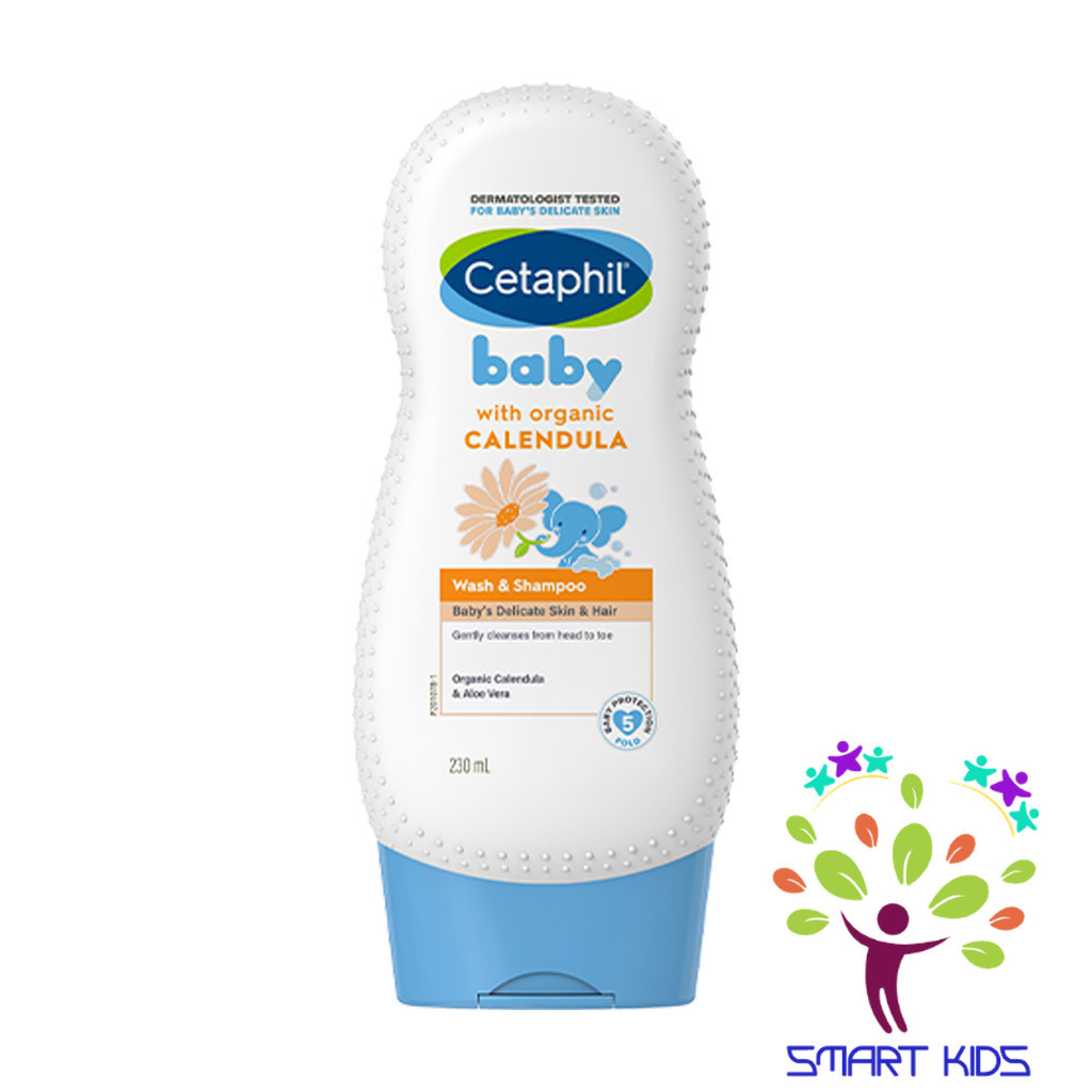 Sữa Tắm Gội Tinh Chất Hoa Cúc Hữu Cơ Cetaphil Baby Calendula