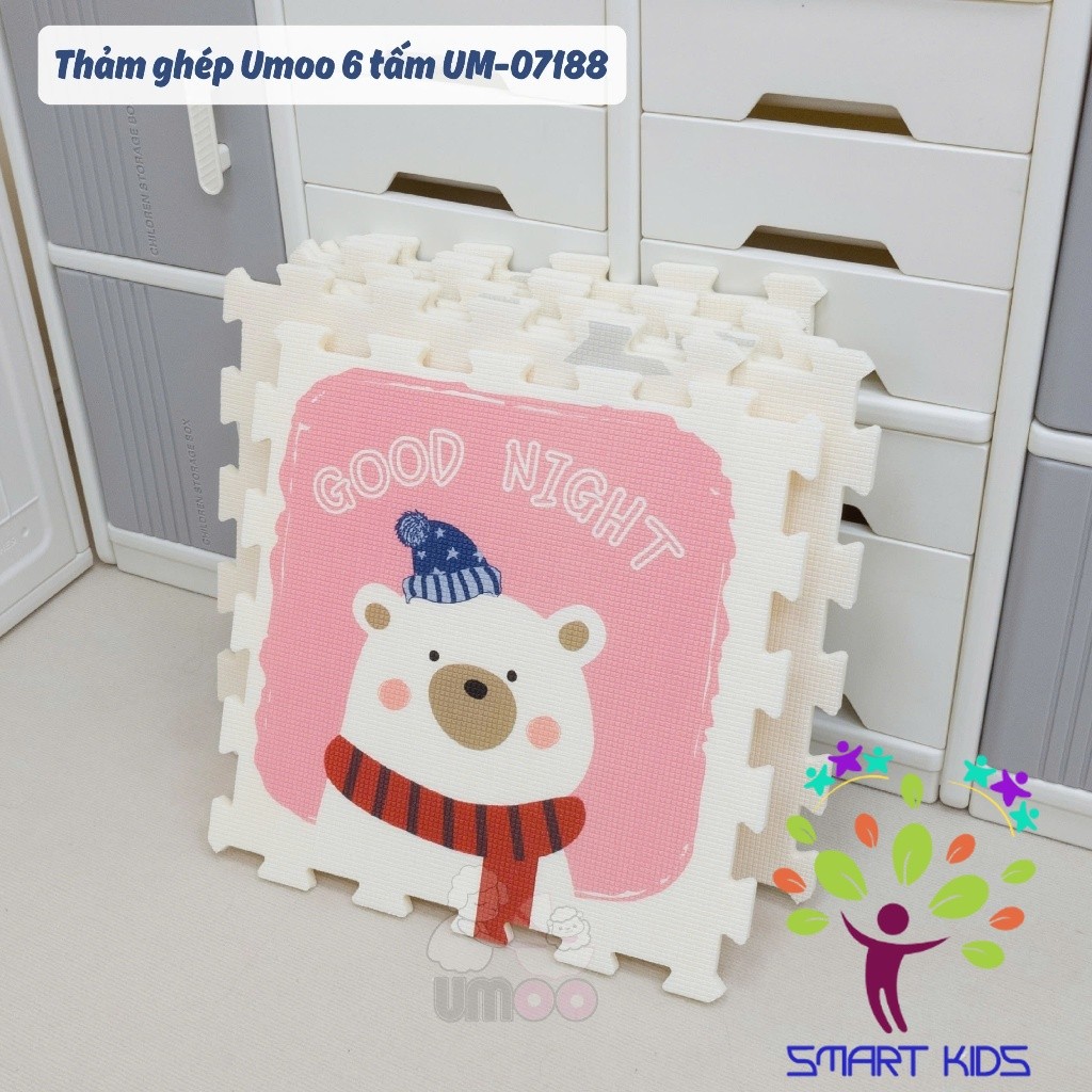 Thảm Ghép Umoo 6 Tấm Và 9 Tấm 1,5 cm UM-07188 UM-07189