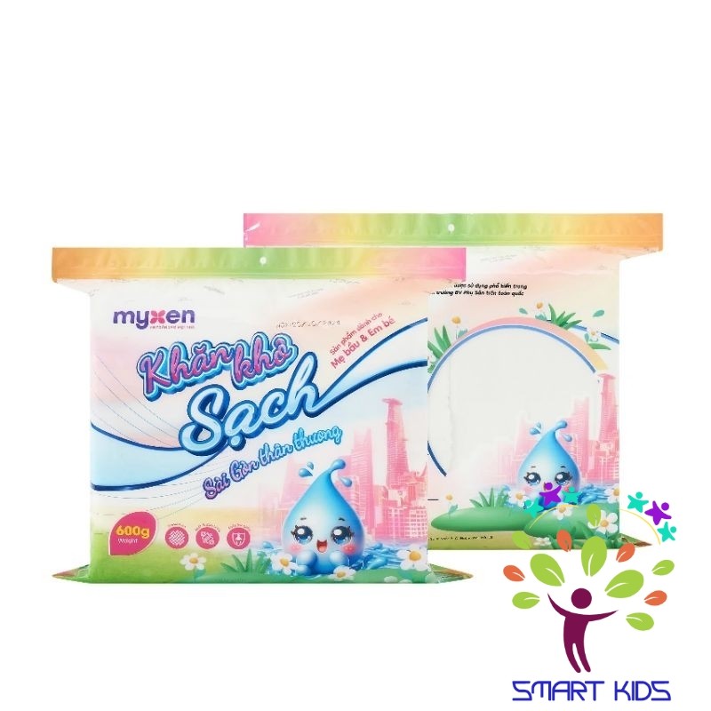 Khăn Khô Sạch Đa Năng Myxen 600gr Và 900gr