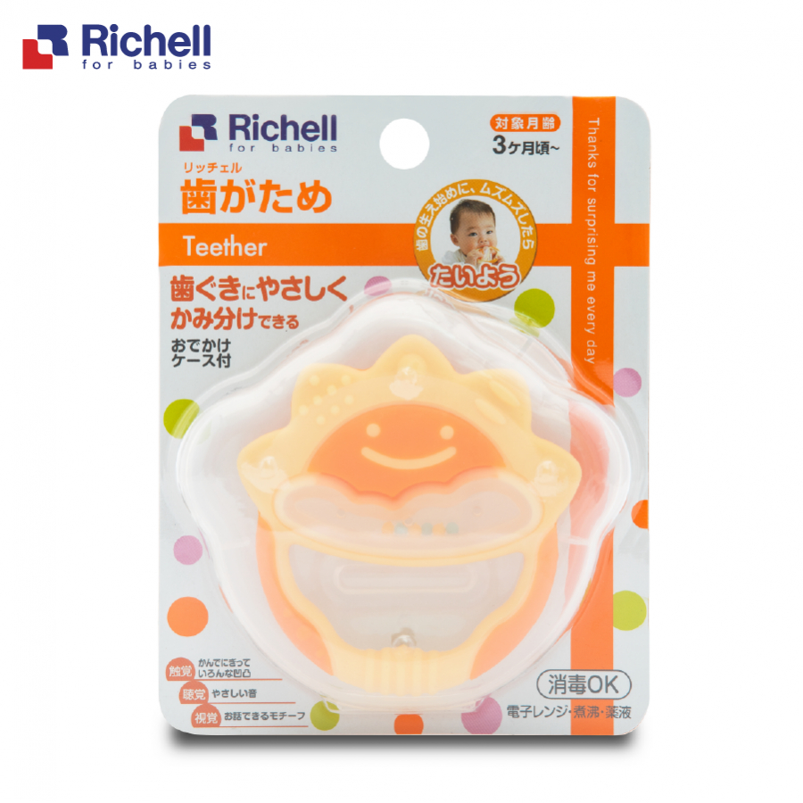 Xúc xắc gặm nướu tròn Richell