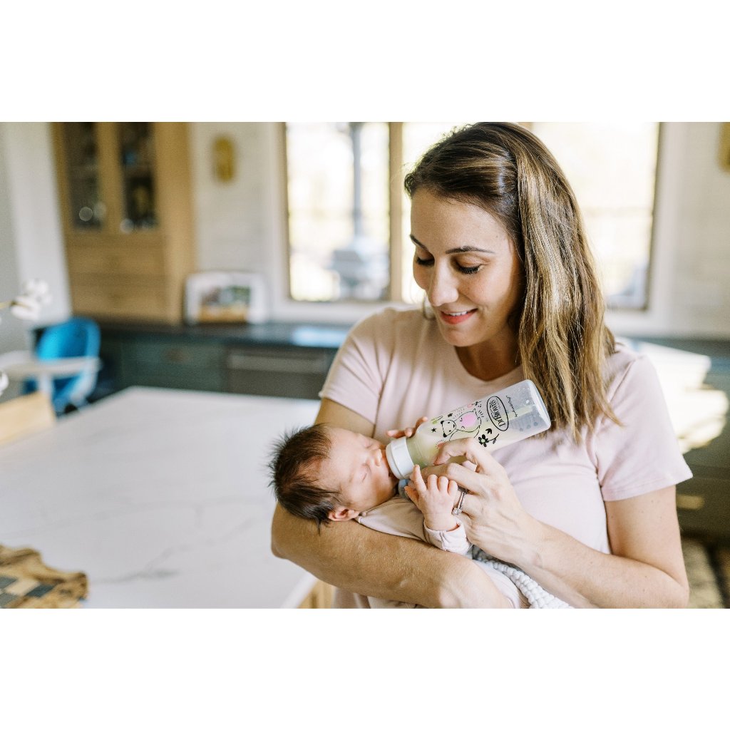 Bình sữa cổ thường Dr.Brown's Deco nhựa PP Option Plus 250ml- 81105