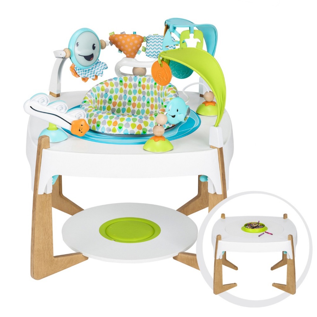 Bàn chơi đa năng Evenflo ExerSaucer Gleeful Sea Activity Center