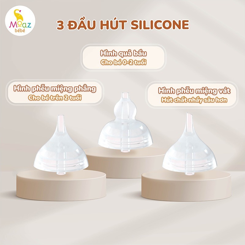 MÁY HÚT MŨI ĐIỆN TỬ MOAZ BÉBÉ MB-010 MB-095