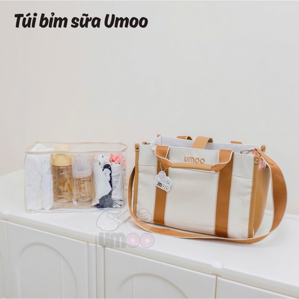 Túi Bỉm Sữa Cao Cấp Umoo UM-0687 UM-06191