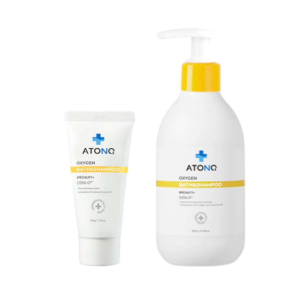 Sữa Tắm Gội 2-in-1 Oxygen ATONO2 Dịu Nhẹ Cho Bé Từ 0m+