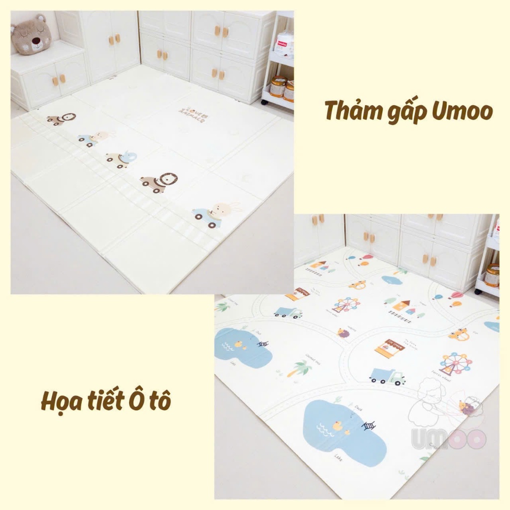 Thảm gấp Umoo Thảm cuộn Umoo
