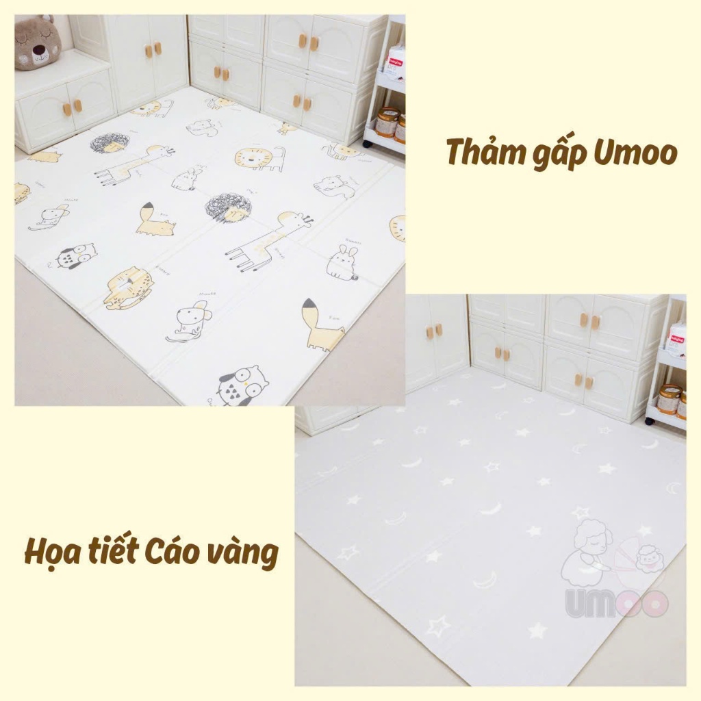 Thảm gấp Umoo Thảm cuộn Umoo