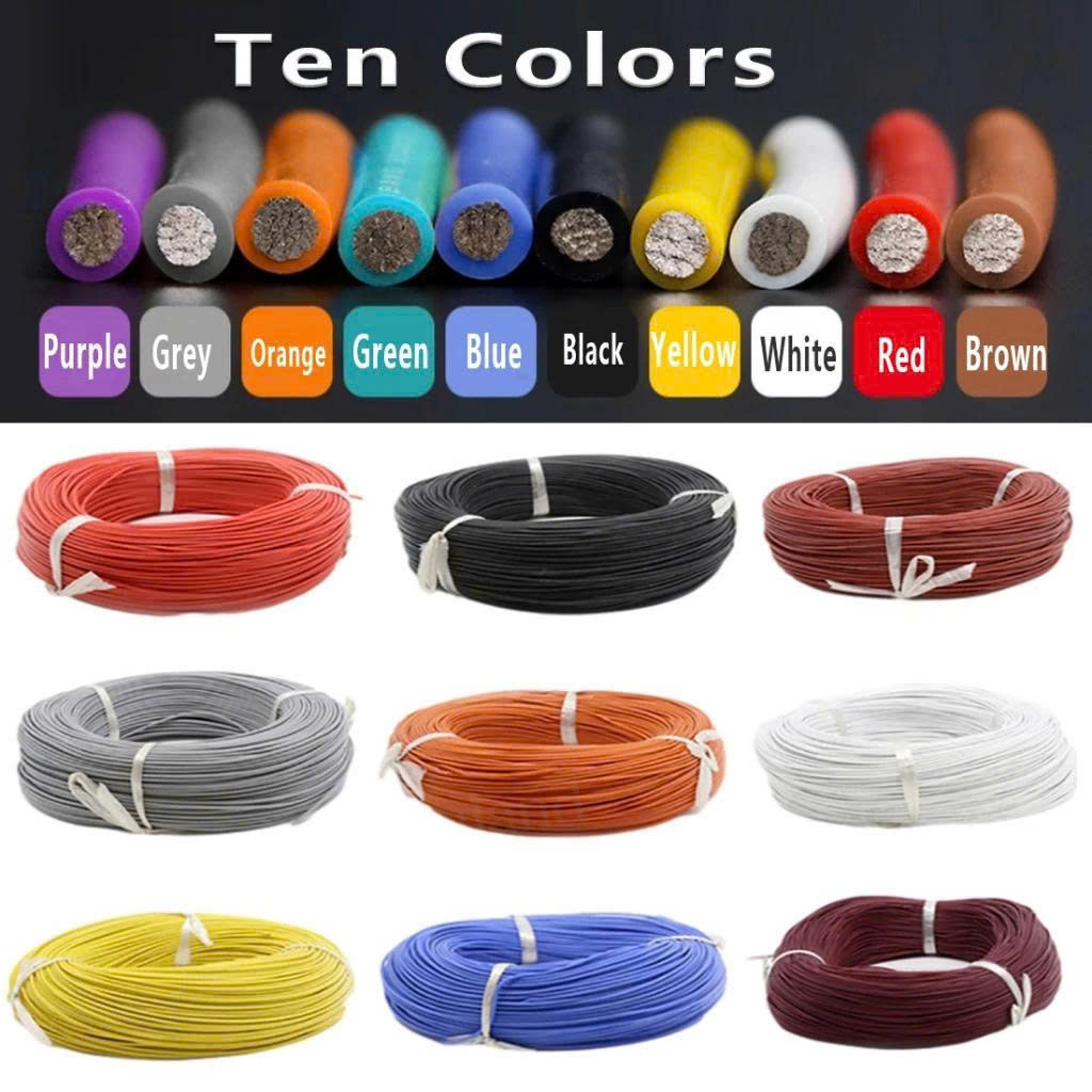 Cáp tín hiệu Silicon siêu mềm chịu nhiệt độ cao 200°C