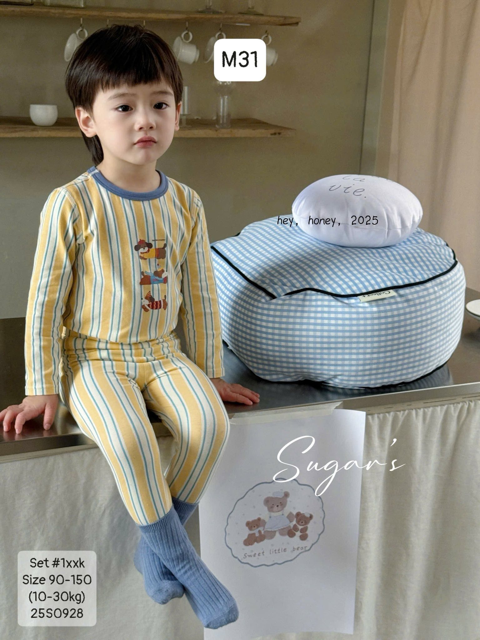 Bộ ngủ chó cưng cho bé trai