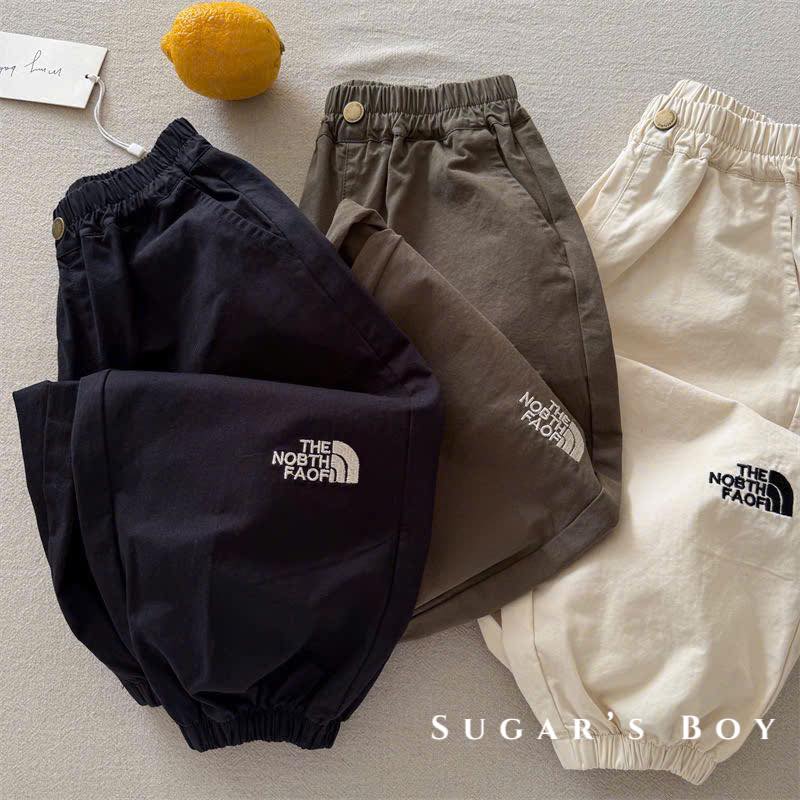 Quần jogger kaki basic cho bé trai