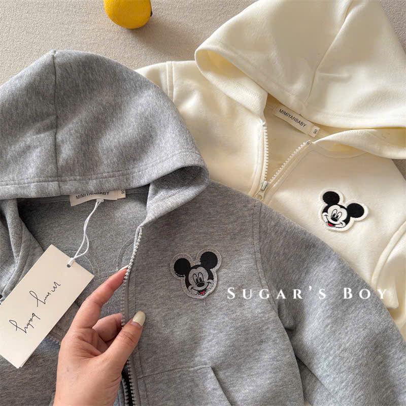 Áo khoác nỉ Mickey cho bé trai