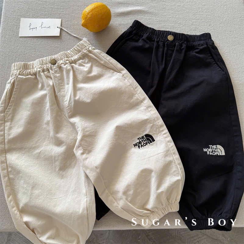 Quần jogger kaki basic cho bé trai