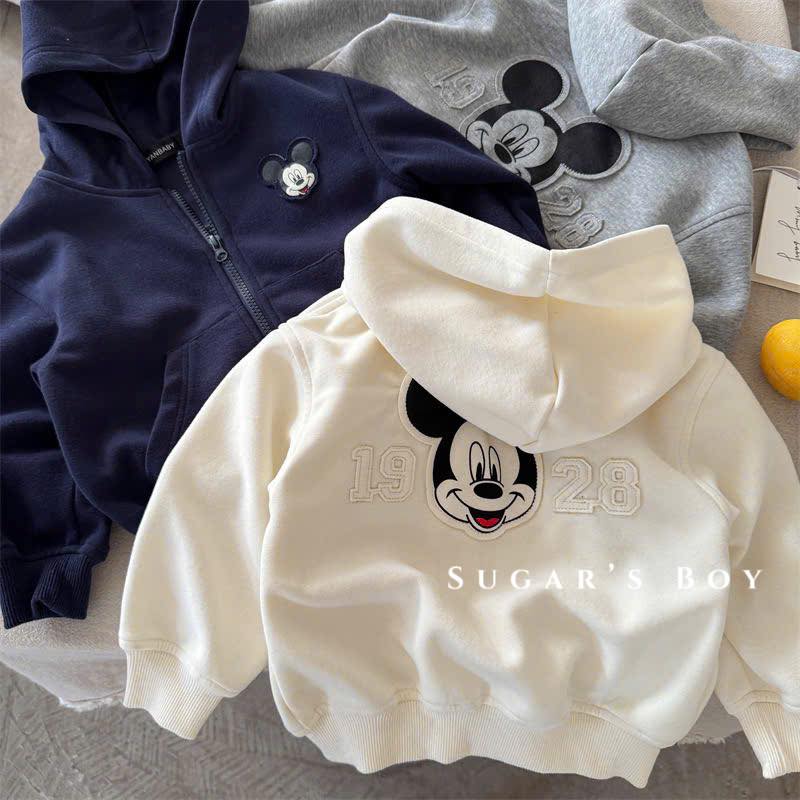 Áo khoác nỉ Mickey cho bé trai