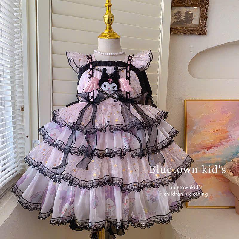 Váy dây công chúa cosplay Kuromi siêu cưng