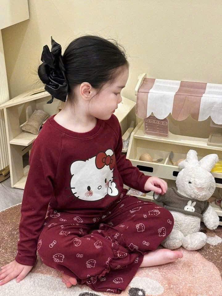 Đồ ngủ (Homewear) siêu xinh kitty cho bé gái