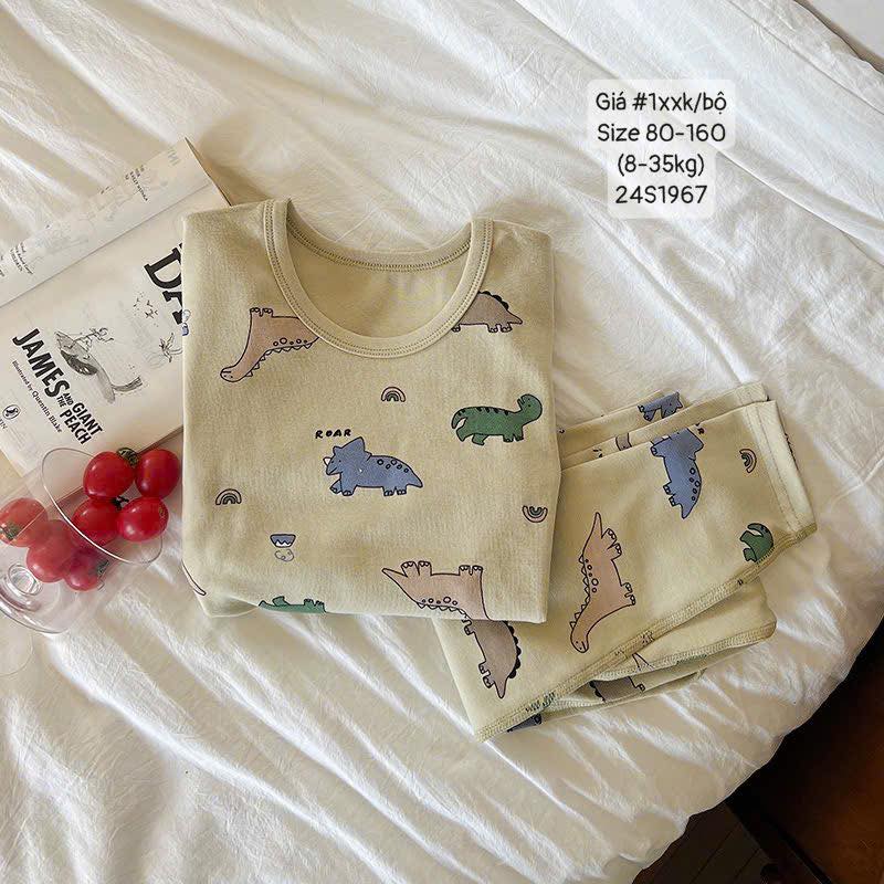 Bộ ngủ dài tay hãng Ambb mẫu mới cho bé trai