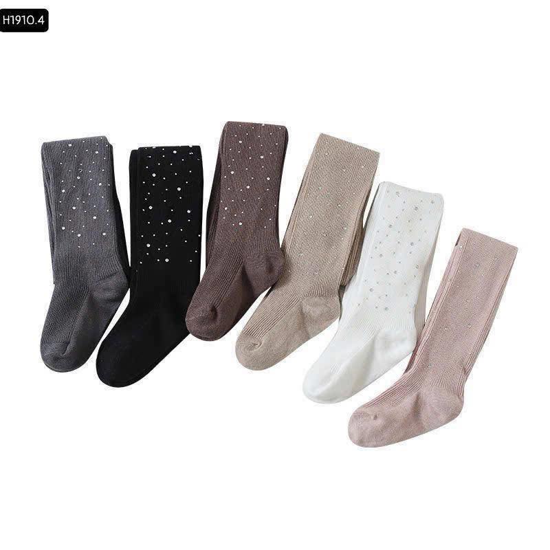 Quần tất đính đá bling cho bé gái