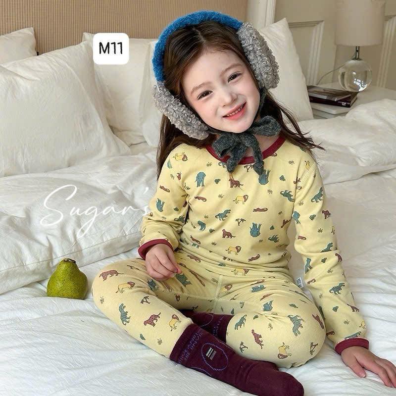 Bộ ngủ dài tay hãng Ambb mẫu mới cho bé trai