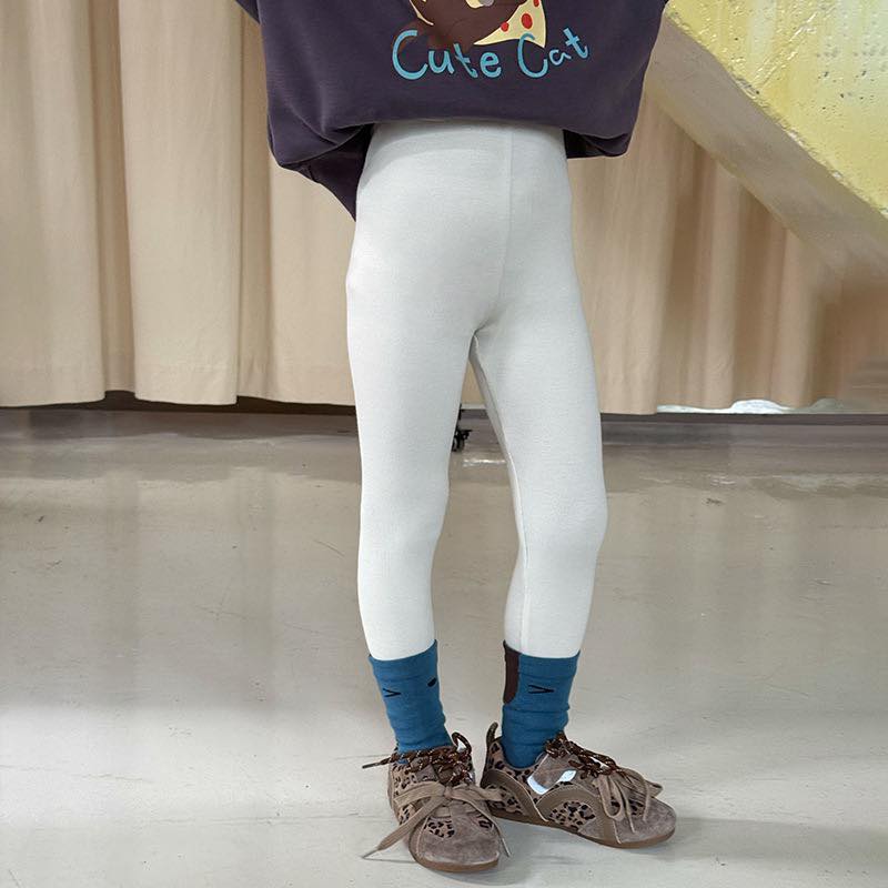 Quần legging có chữ basic cho bé gái