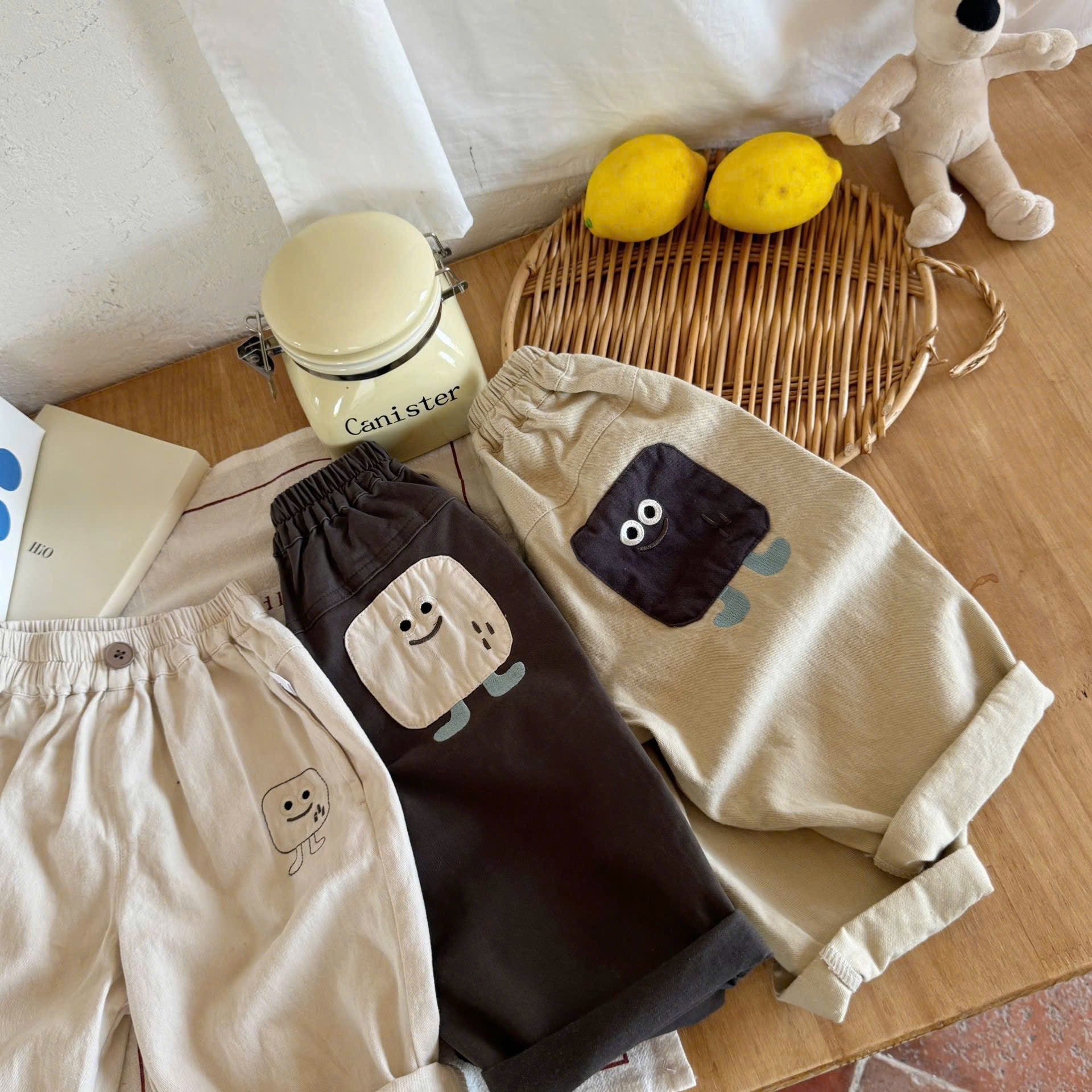 Quần baggy hình thú siêu cưng cho bé trai