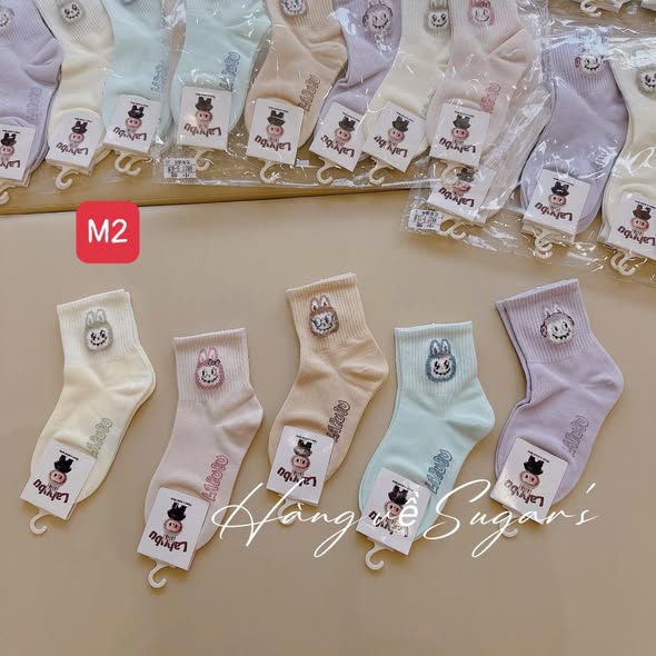 Set tất 5 đôi hoạt hình cho bé yêu