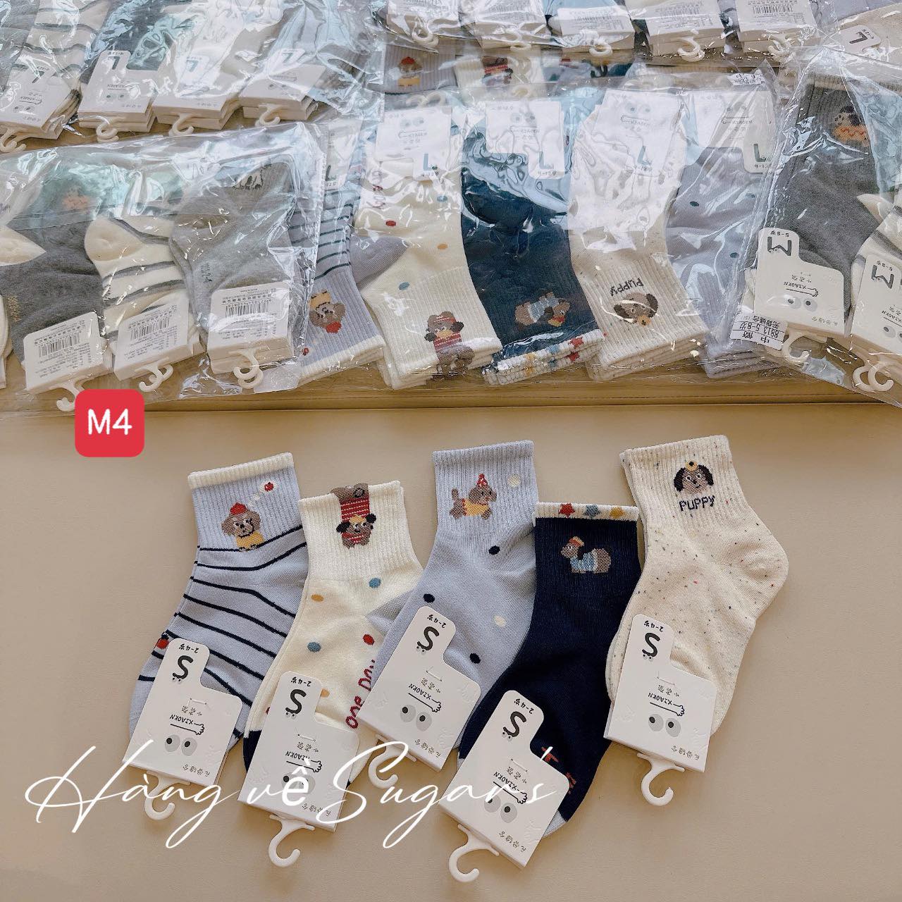 Set tất 5 đôi hoạt hình cho bé yêu