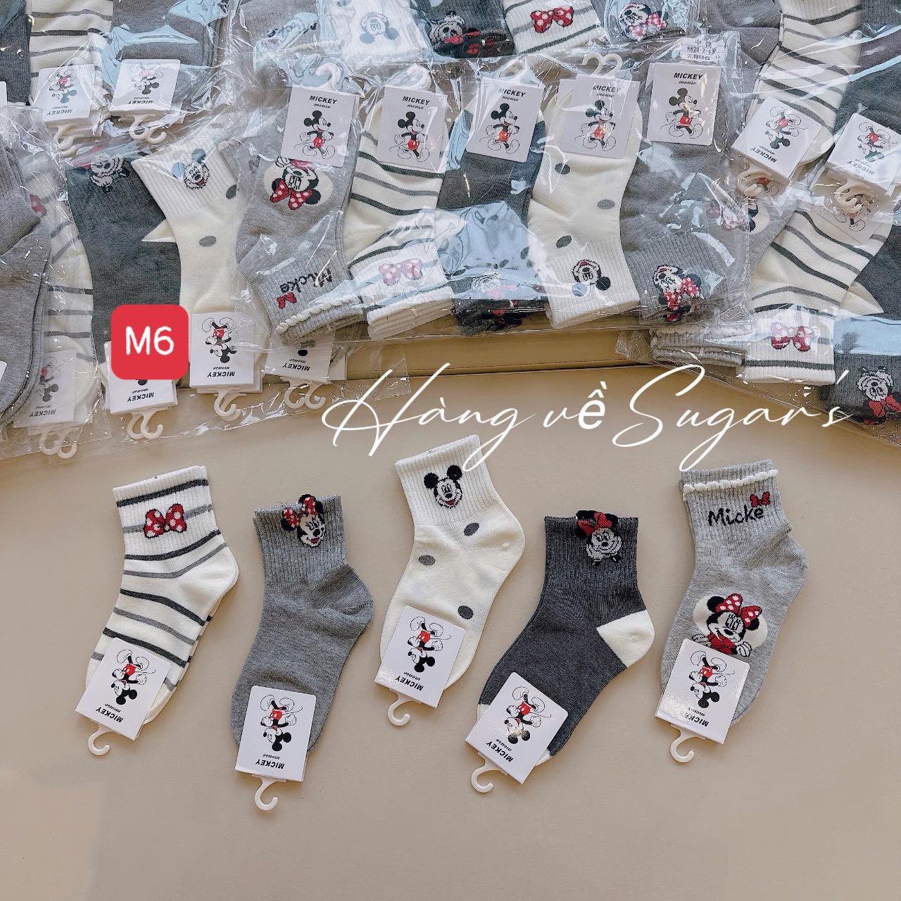 Set tất 5 đôi hoạt hình cho bé yêu