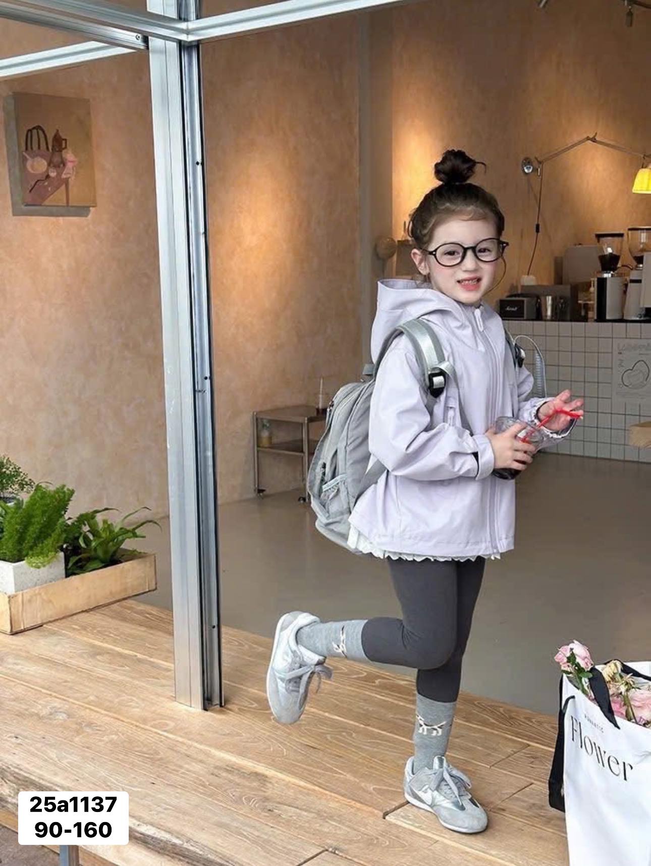 Áo khoác dù 2 lớp cho bé trai, bé gái