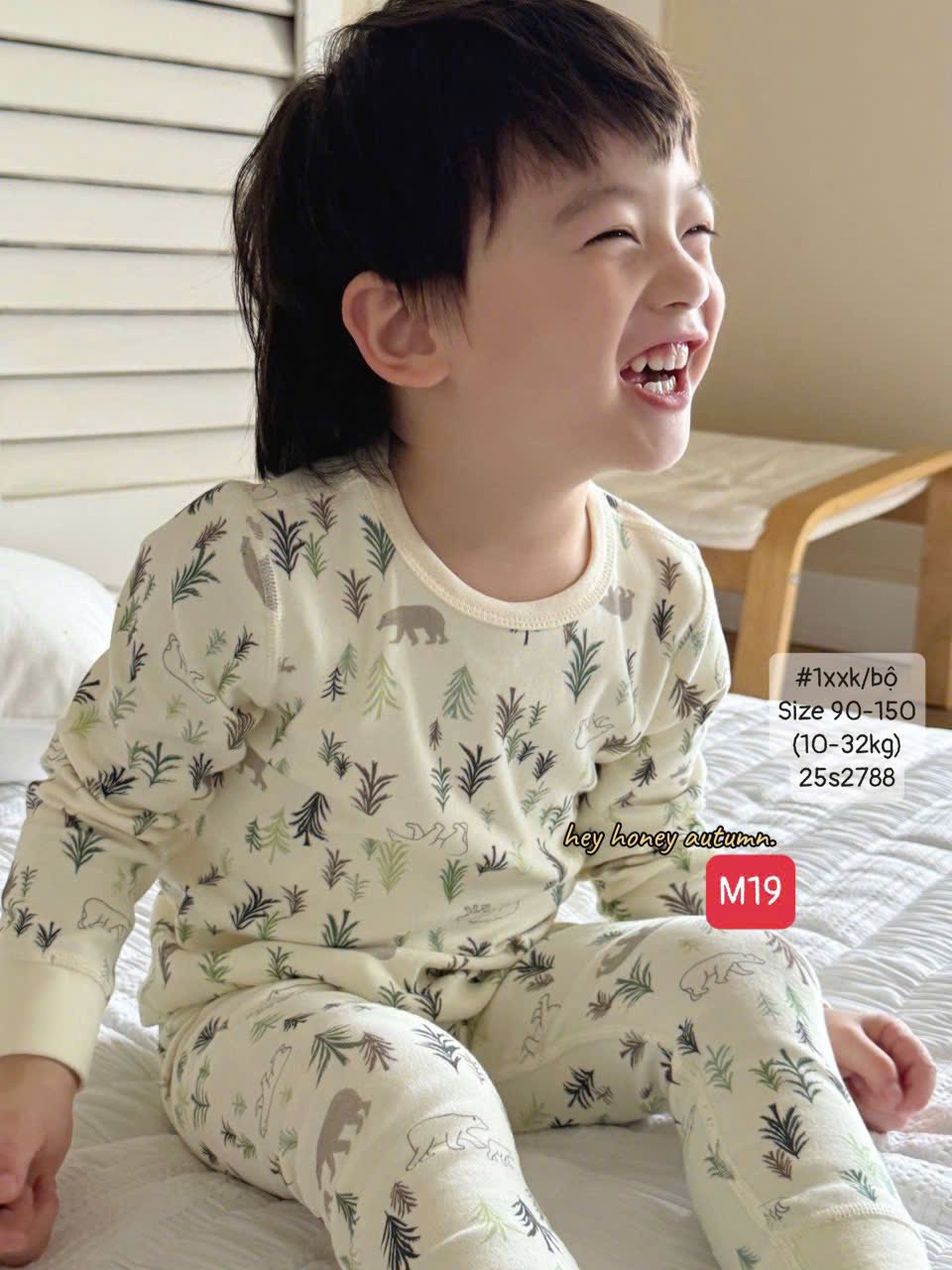 Bộ ngủ chính hãng cho bé trai