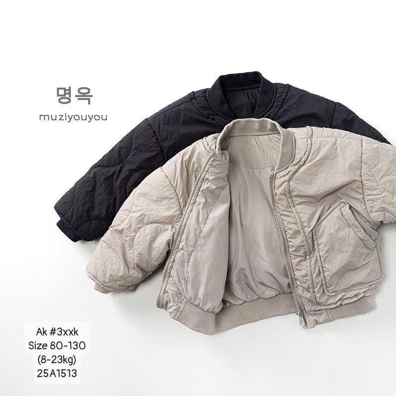 Áo khoác phao basic cho bé trai