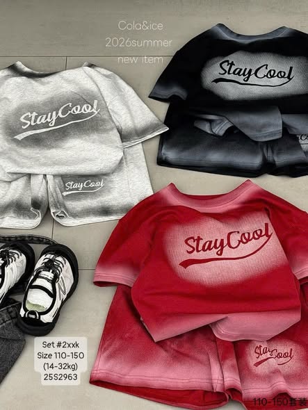 SET BỘ THUN SIZE ĐẠI CHO BÉ TRAI
