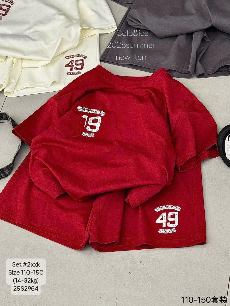 Set bộ thun số SIZE đại cho bé trai