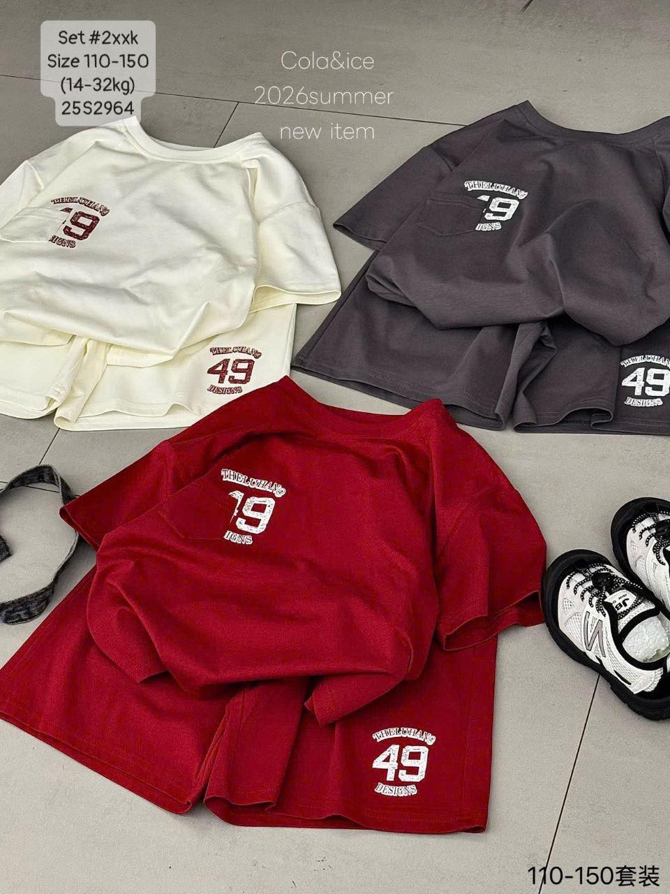 Set bộ thun số SIZE đại cho bé trai