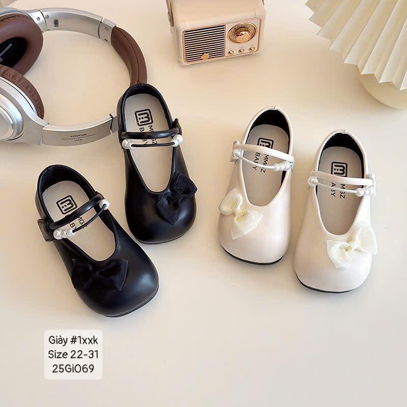 Giày búp bê quai ngọc cho bé gái