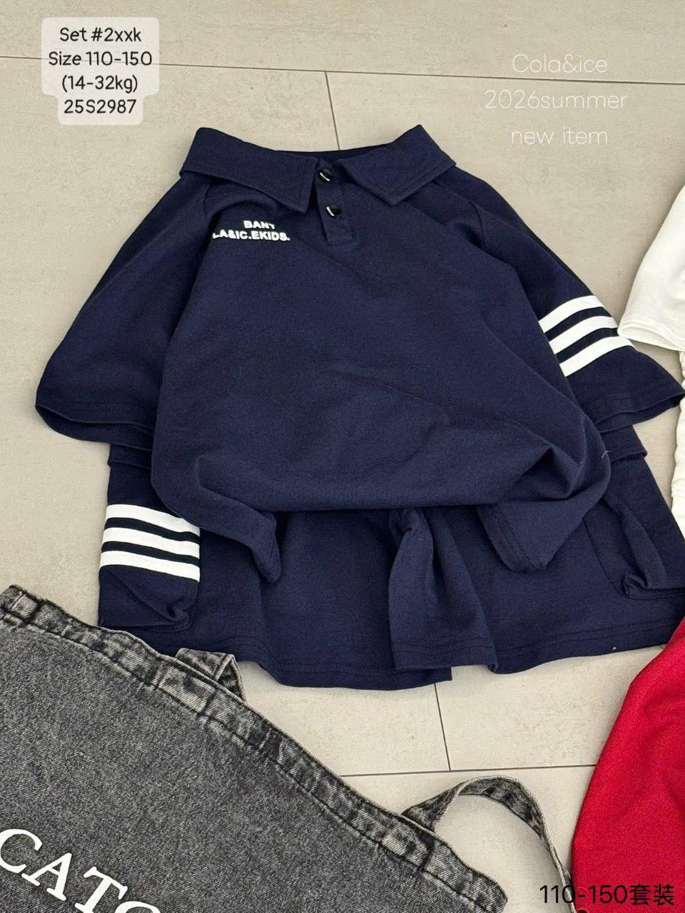 Set polo đùi cho bé trai
