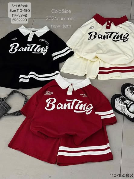 Set Bộ polo SIZE NHỠ siêu bảnh tỏn cho bé trai