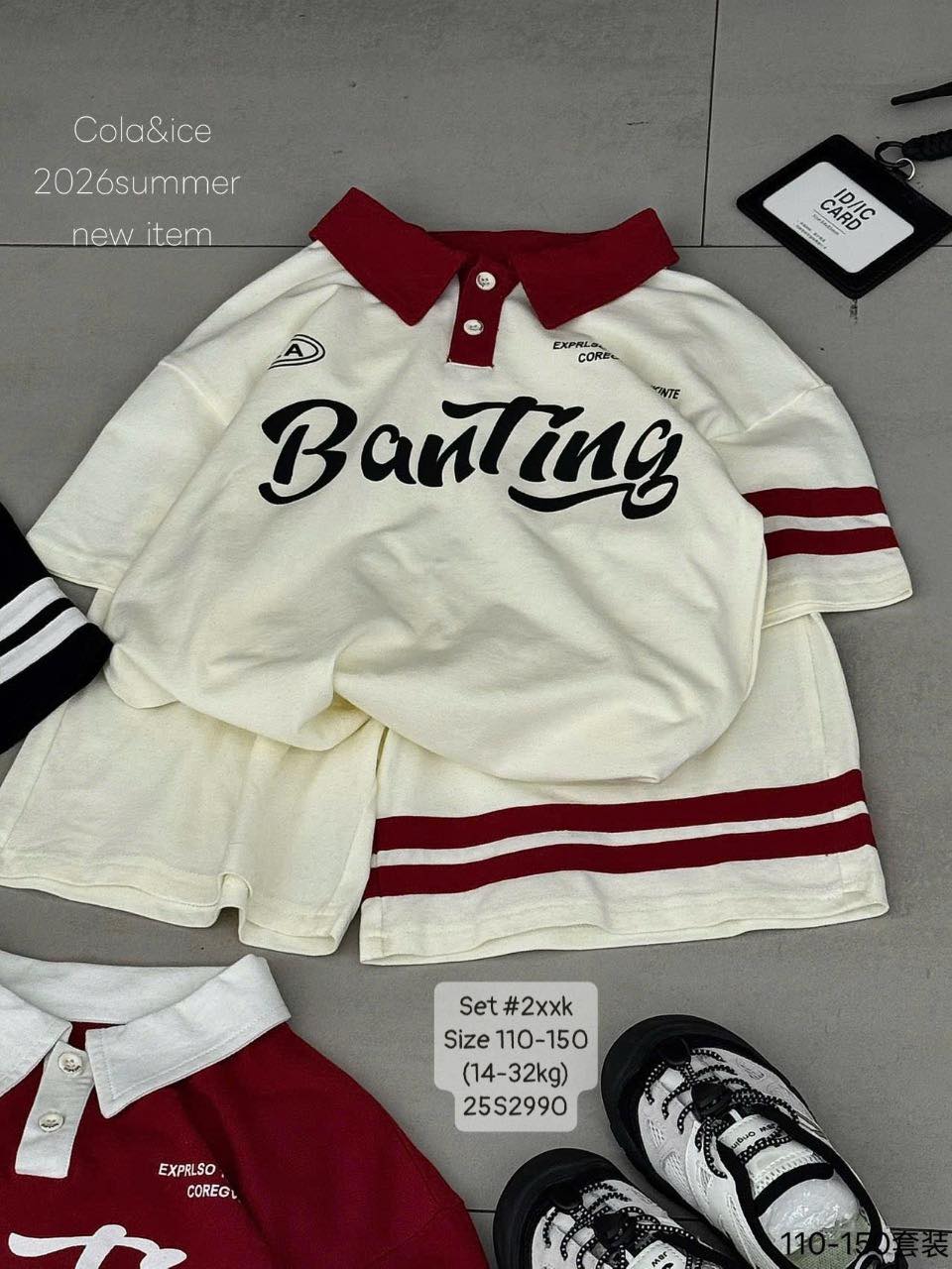 Set Bộ polo SIZE NHỠ siêu bảnh tỏn cho bé trai