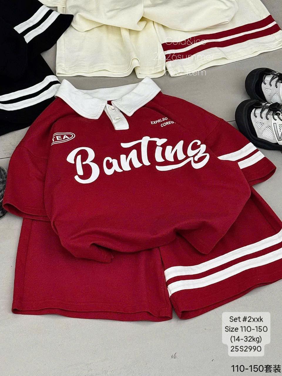 Set Bộ polo SIZE NHỠ siêu bảnh tỏn cho bé trai