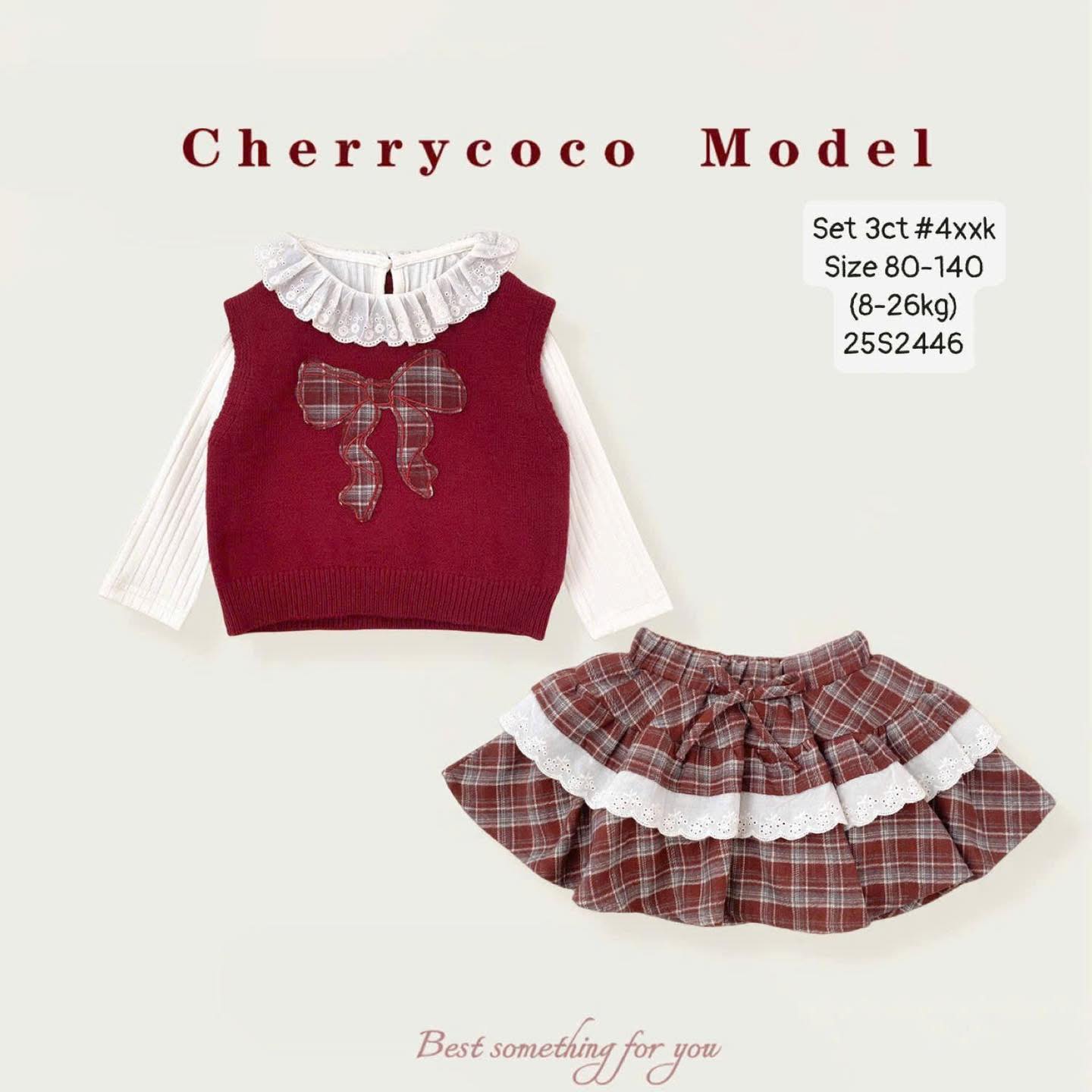 Set xinh 3 chi tiết cho bé gái