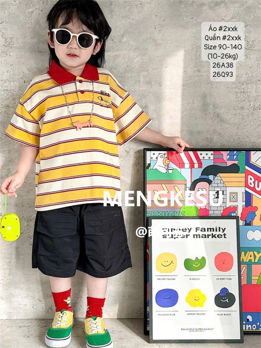 Quần short kaki cho bé trai