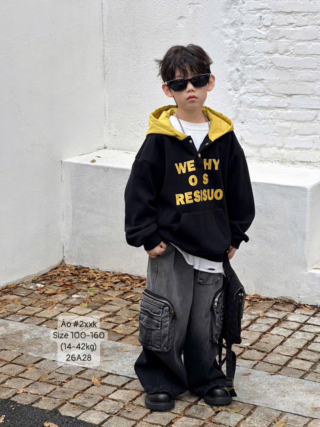 Áo hoodie siêu ngầu cho bé trai