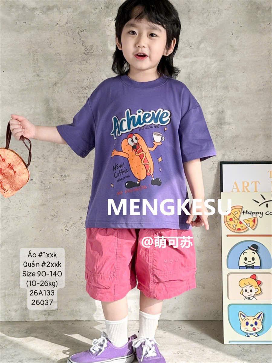 Áo thun ngắn tay QC cho bé trai