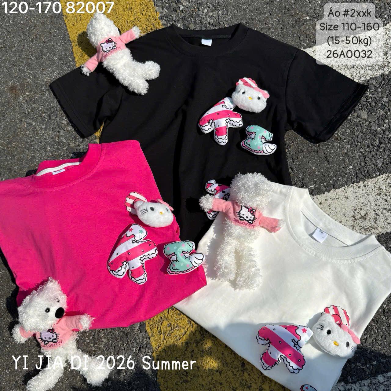 Áo thun size ĐẠI cho bé gái