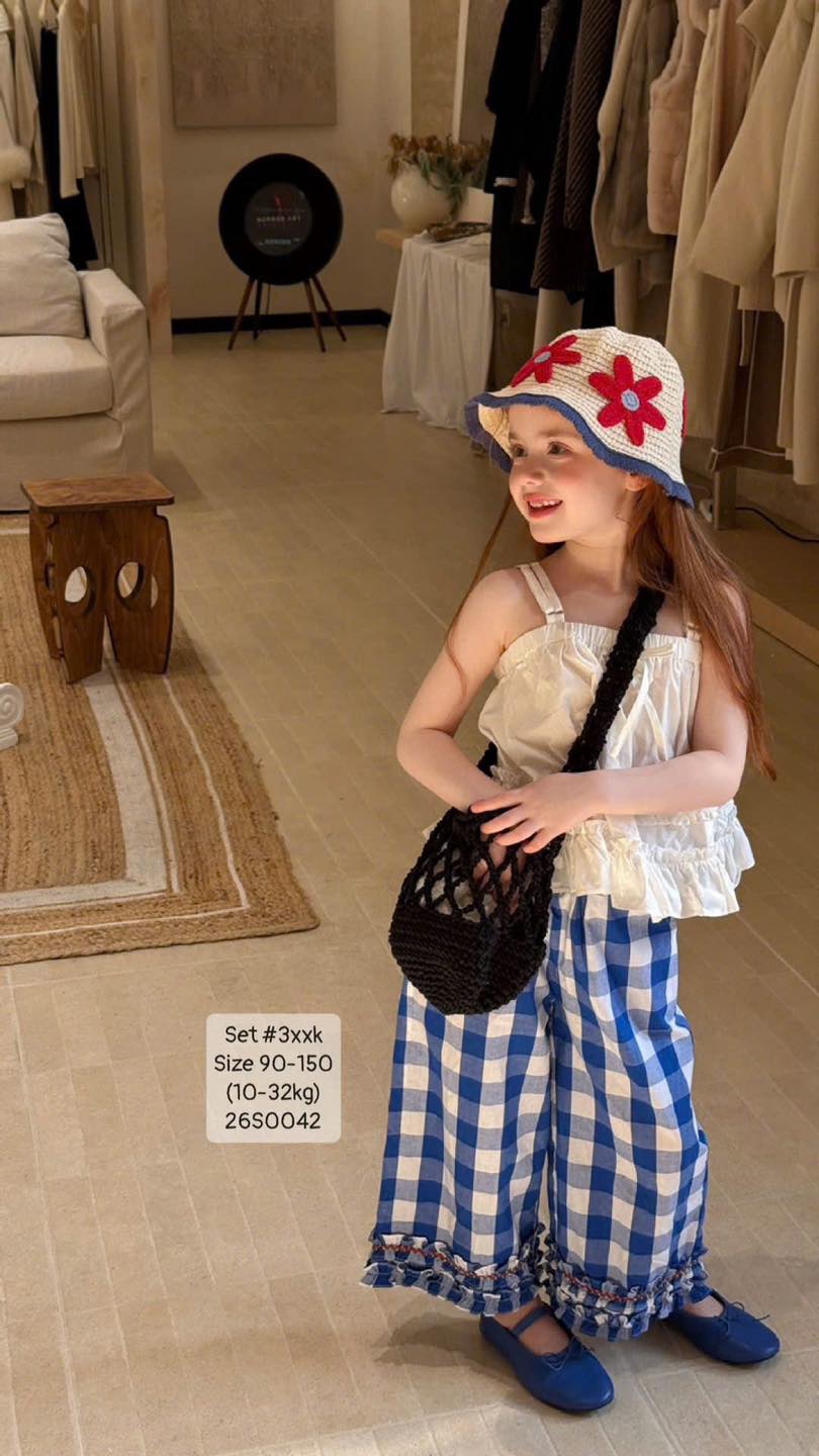 Set hè xinh cho bé gái